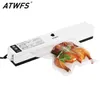 ATWFS Vacuum Sealer Storage Packing Sealing Machine Kitchen Vacuum Container Packer Saver with 15pcs Vacum Bag261U