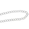 Beadsnice hela silverkedjan 925 Sterling Silver smycken Material ovala kedjor för halsband som säljs av Gram ID 33870306A