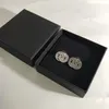 Kolczyki dla kobiet Diamond kryształowy frędzle Perfect Fusion Designer Projektant Kolczyka marka Dwóch liter prezent biżuteria wysoka Qua275g