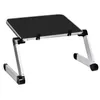 Aluminum Alloy Laptop Portable Foldable Adjustable Laptop Desk Computer Table Stand Tray Notebook Lap PC Folding Desk Table309g