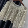 Scarve's 1920s Shawl Beaded Sequin Deco Evening Cape Bolero Flapper Cover Up Gatsby Themed And Wedding Party 231204