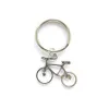 Todo 10 unids / lote Bicicleta encanto colgante llavero deporte colgante llavero para hombres joyería gift312J