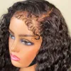 Natural Wave Full Spets Front Wig 4C Edges Baby Hair Glueless Wig Human Hair Ready to Wear Virgin 360 Spets Frontal Human Hair Wigs