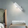 Wandlamp Aluminium AC86-265 Modern Minimalistisch LED Verstelbare Schansen Binnen Slaapkamer Woonkamer Trap Licht