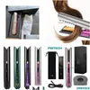 Hair Straighteners High Quality Straightener Plasma Straightening Beauty Portable Clip On Curling Iron Drop Delivery Products Care St Dhub5