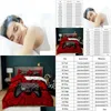 Bedding Sets Bedding Sets Duvet Er For Boys Controller Quilt King/Queen Size Cool Gamepad Set Kids Teen Modern L221025 Drop Delivery H Dhizr