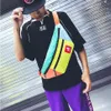 Unisex midjeväska fanny pack modeväskor för bältet multifunktion bröstväska banan packar hip hop bum paket crossbody pack mx20249u