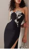 2024女性ファッションドレス滑走路ドレスアマゾンスカート新しいハイエンドオリジナルの女性の黒いブラジャーライトラグジュアリーロングドレスダイヤモンド包帯ドレスパーティードレス
