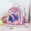 Backpacks Kids Mini Backpack Purse Cartoon Cute School Bags for Girls LED Ligthed Schoolbags Baby Travel Bag 231204