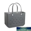 Waterdichte vrouw grote eva tote winkelmandtjes wasbaar strand siliconen moeras tas portemonnee eco jelly candy lady handbags247n2717