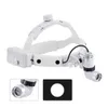 Magnifying Glasses 5W ENT Dental LED Head Light Lamp for Binocular Loupes Brightness Spot Ajustable Lab Headlamp Headlight DEASIN 231216