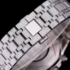 Diamond Watch Quartz Movement Designer يشاهد 40 مم من الفولاذ المقاوم للماء من الفولاذ المقاوم المقاوم للصدأ 904L للرجال المعصم العمل