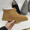 Men Boot Unisex Boots Australian Winter Snow Boots Ankle Shoes Tasman Shoes Women Boots Wool Leather Warm Boots Fashionable Boots 36-45