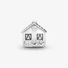 Sweet Home 100% 925 Sterling Silver Little House Charms Fit Original European Charm Armband Fashion Jewelry Accessories for Women260A