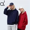 Yoga Designer Sports hoodie förtjockad och varm ulltröja för män/kvinnor street dance tröja bred tröja Gym Windproof Jacket