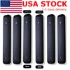 USA STOCK 1 ml stylo vape jetable vide E-cigarette Pods vaporisateurs bobine en céramique épais chariots à huile stylos plats rechargeable 280 mah batterie D9 couleurs noires boîte de logo personnalisé