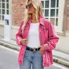 Kvinnorjackor 2023 Autumn Winter Fashion Long Sleeve Denim Jacket For Women Casual Loose Ladies Jeans Coat S-XL Drop