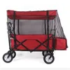 Utomhuspåsar 1pc bugmasknätskydd för strandmassande barnvagn vagnvagn Tillbehör Solskugga Camping Vandring Picknickutrustning 231204
