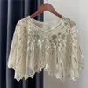 Scarve's 1920s Shawl Beaded Sequin Deco Evening Cape Bolero Flapper Cover Up Gatsby Themed And Wedding Party 231204