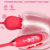 Seksspeeltje Massager Rose Zuigen Vibrator voor Vrouwen Dildo Stak Vibrerende Clit Sucker Tepel Clitoris Stimulatie Vrouwelijk Speelgoed Volwassenen