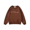 어린이 후드 땀 셔츠 v Deaigner 100% Cotton Hoody Fashion Pullover Sweepor Boys Girls 야외 긴 소매 아이의 옷 Esskids CXD231253