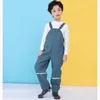 Jumpsuits Fleece Regenbroek Overall Kids Jongen Waterdichte Baby Meisjes Jumpsuit Outdoor Sport Kinderen Broek Peuter Sneeuwbroek Kleding 231204