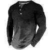 Men's T Shirts Men Graphic Vintage Classic For Spring And Autumn Long Sleeved Loose Polyester Bulk