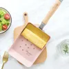 Pfannen Antihaft-Bratpfanne Japanische Tamagoyaki-Omelettes Aluminiumlegierung Eierpfannkuchenhersteller Rosa Sakura-Muster Küche Kochgeschirr254a