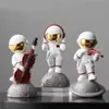 Мини-садовые аксессуары, украшения для дома, персонажи из смолы, фигурки астронавтов на Хэллоуин, гостиная, космический человек, рождественский декор 21199S