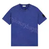 Designer-Herrenhemd, Damen-Sommer-Hemd mit Buchstabenstickerei, Kleidung, kurzer Stil, Stones Island-Oberteile, Pullover-Sweatshirt