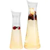Water Bottles Transparent Bottle Juice Food Grade Plastic Ice Tea Jug With Lid Pitcher Drinkware NJ71214 231205
