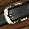 Belts Fashion Men's And Women's Needle Buckle Belt With Genuine Leather Korean Edition Business Youth Alloy Work Pants