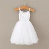 Girl Dresses Baby Girls Tutu Dress Toddler Cotton Infant Tulle Tie Chambray Long Sleeve