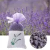 Saquinho de flores secas com botão de lavanda natural, saco aromático para carro e casa, refrescante de ar 181f