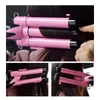 Curling Irons Professional Hair Curling Iron Ceramic Triple Barrel Hair Curler Irons Hair Wave Waver Styling Tools Hair Styler Wand 231204