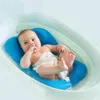 Badkarplatser Baby Bath Floating Pad Children Portable Air Cushion Animal Cartoon Non-Slip BathTub Mat Borns Safety Shower Seat Cushion 231204