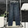 Designers Femmes Jeans Pantalons Retour Broderie Glands Denim Pantalon Taille Haute Conception Jean Pantalon Pour Dame