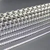 12 -metrowa część całej stali ze stali nierdzewnej okrągła łańcuch Rolo Link DIY Oznaczanie biżuterii