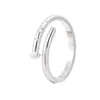 Bandringen Nagelring Dames Designer Sieraden Paar Liefde Roestvrij staal Legering Verguld proces Mode-accessoires Nooit rage Dhb7f