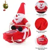 Abbigliamento per cani Benepaw Cane Babbo Natale in sella a Costume natalizio Divertente animale domestico Cowboy Cavaliere Cavallo Vestito Cuccioli Gatti Vestiti Abiti da festa 231205