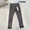 Jeans roxo Designer Mens Jeans Womens Denim Pant Angustiado Rasgado Biker Jean Slim Fit Motocicleta Homens Roupas Tamanho 29-40