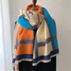 Winter Warm Kasjmier Sjaal Sjaal voor Vrouwen Ontwerp Halsdoek Pashmina Hoofd Sjaals Wrap Vro Poncho Echarpe Bandana GE002