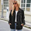 Women's Jackets 2023 Autumn Winter Fashion Long Sleeve Denim Jacket For Women Casual Loose Ladies Jeans Coat S-XL Drop