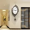 Meisd 장식 벽 시계 진자 현대 디자인 시계 장식 홈 쿼츠 크리에이티브 거실 Horloge 220303244L