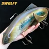 Swolfy 1 Stück 134 g 400 g große Größe weiche Fischköder Tiefsee-Angelköder Swimbait Isca künstlicher weicher Köder Köder Angelgerät T200602290Q