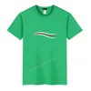 Customized DIY printed men's T-shirt, men's and women's summer short sleeved fashionable running top
