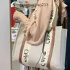 High-end tote draagbare handen dames designer outlet cloee geborduurde handtassen tassen canvas handtas schouder onderarm winkelen 78sx