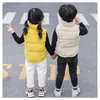 Waistcoat Autumn Children Warm Thicken Vest Baby Cotton Waistcoat Kids Outerwear Coat Children Clothing Boys Girls Brand Jackets Vest 231204