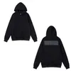 Mens Hoodies Trend Sweatshirts Ins Paris Designer Hooded Black Off White Women Style Stylist Alphabet Rainbow Print Hoodie Street Luxury TR1F