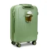 Suitcases Versatile High Quality Luggage Stylish Suitcase Set Universal Silent Wheel Rugged Password Boarding Bag